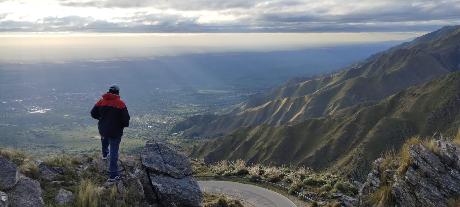 Persona en el filo